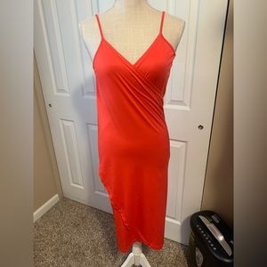 Wrap around dress. I have NEVER WORN THIS.